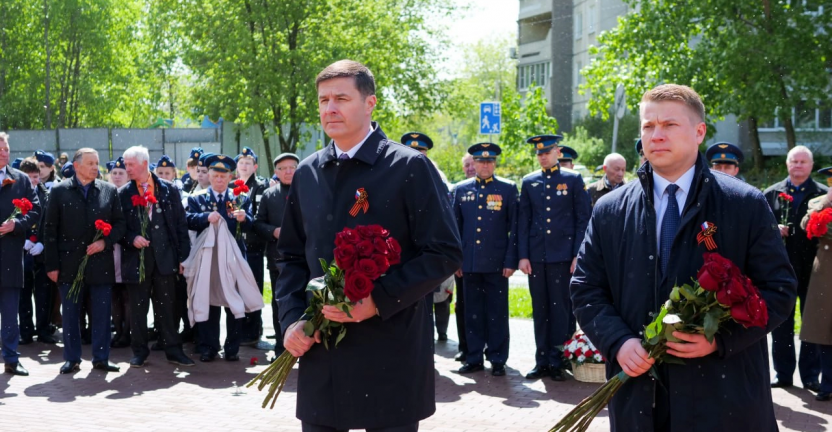 Леонид Калимуллин принял участие в праздничных мероприятиях, посвященных Дню Победы в Люберцах