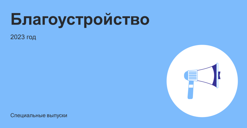 Благоустройство Московской области в 2023 году